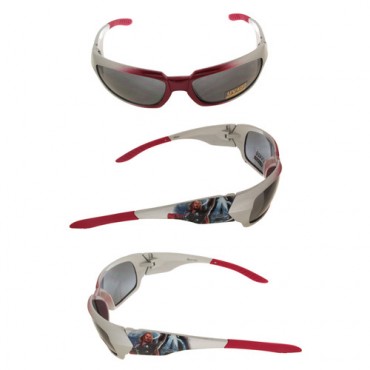 Disney Avengers Sunglasses,Silver Red